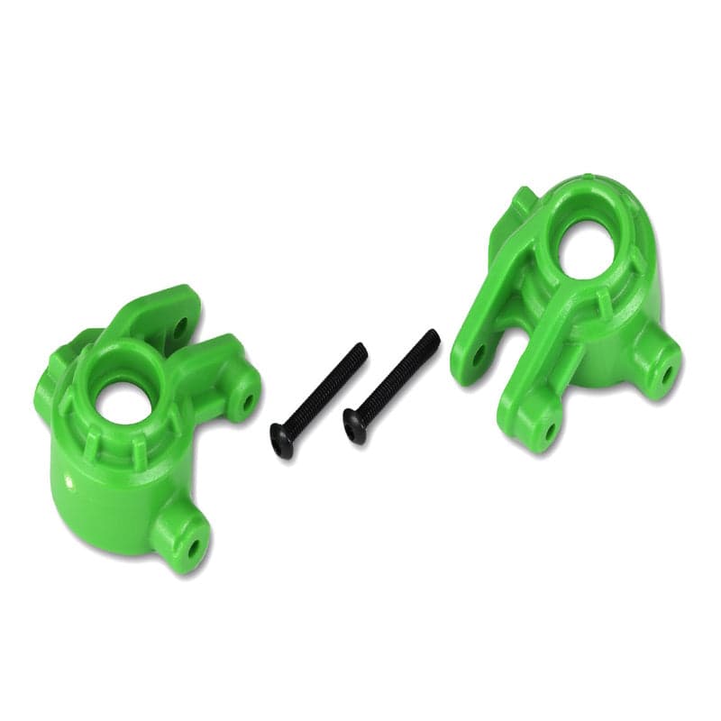 Traxxas 9037G Steering Blocks Extreme Heavy Duty Green: 4x4 Hoss/Rustler/Slash for fpv drones