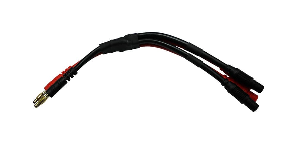 Parallel (2x) Banana Plug Splitter for fpv drones 1