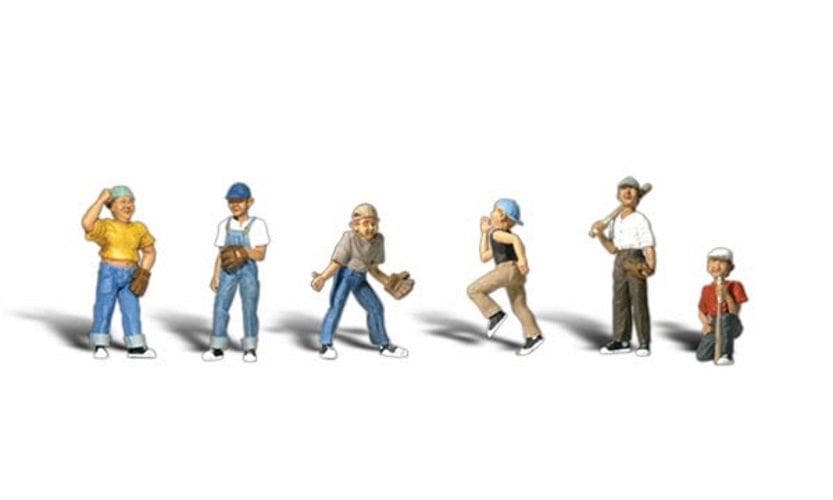 Woodland Scenics A2146 N Scale Baseball Players II for fpv drones