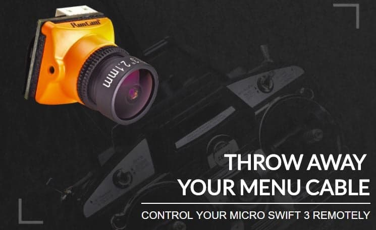 RunCam Micro Swift 3 V2 (M8 Lens) for fpv drones 6