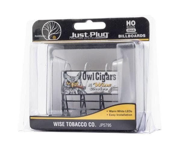 Woodland jp5795 HO Wise Tobacco Co Billboards for fpv drones
