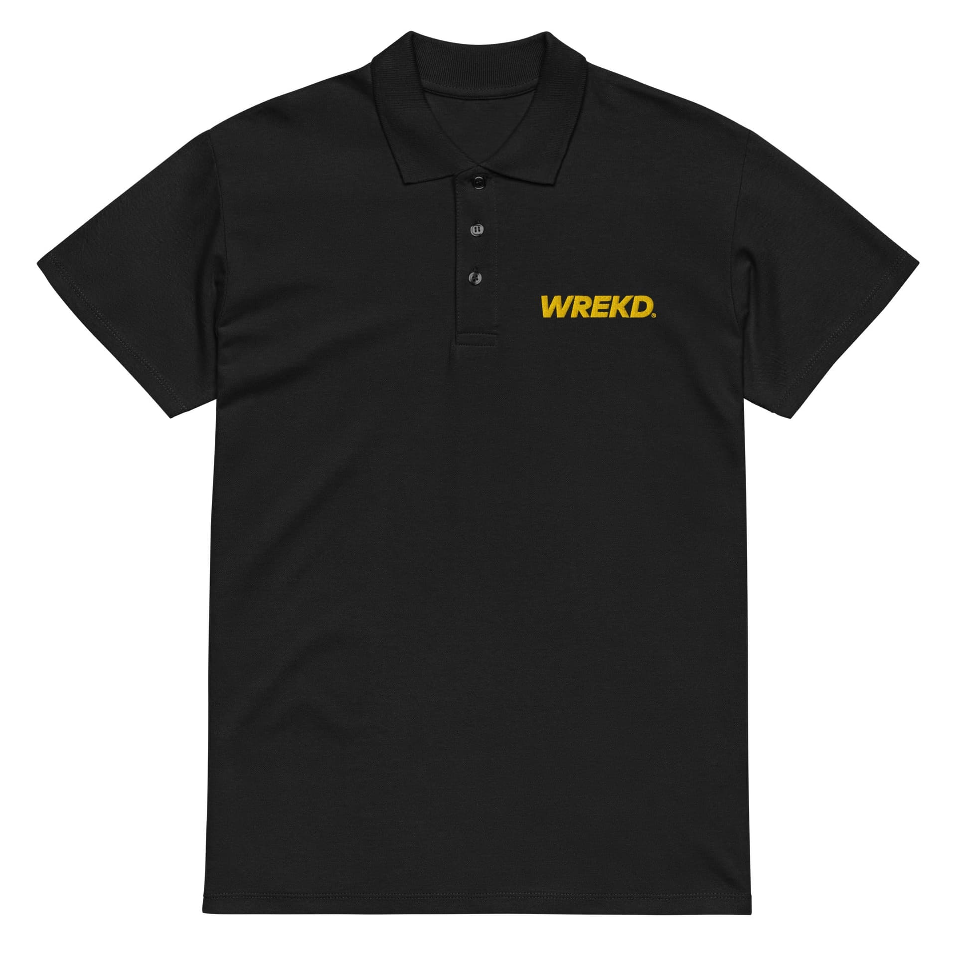 WREKD® Premium pique polo shirt for fpv drones