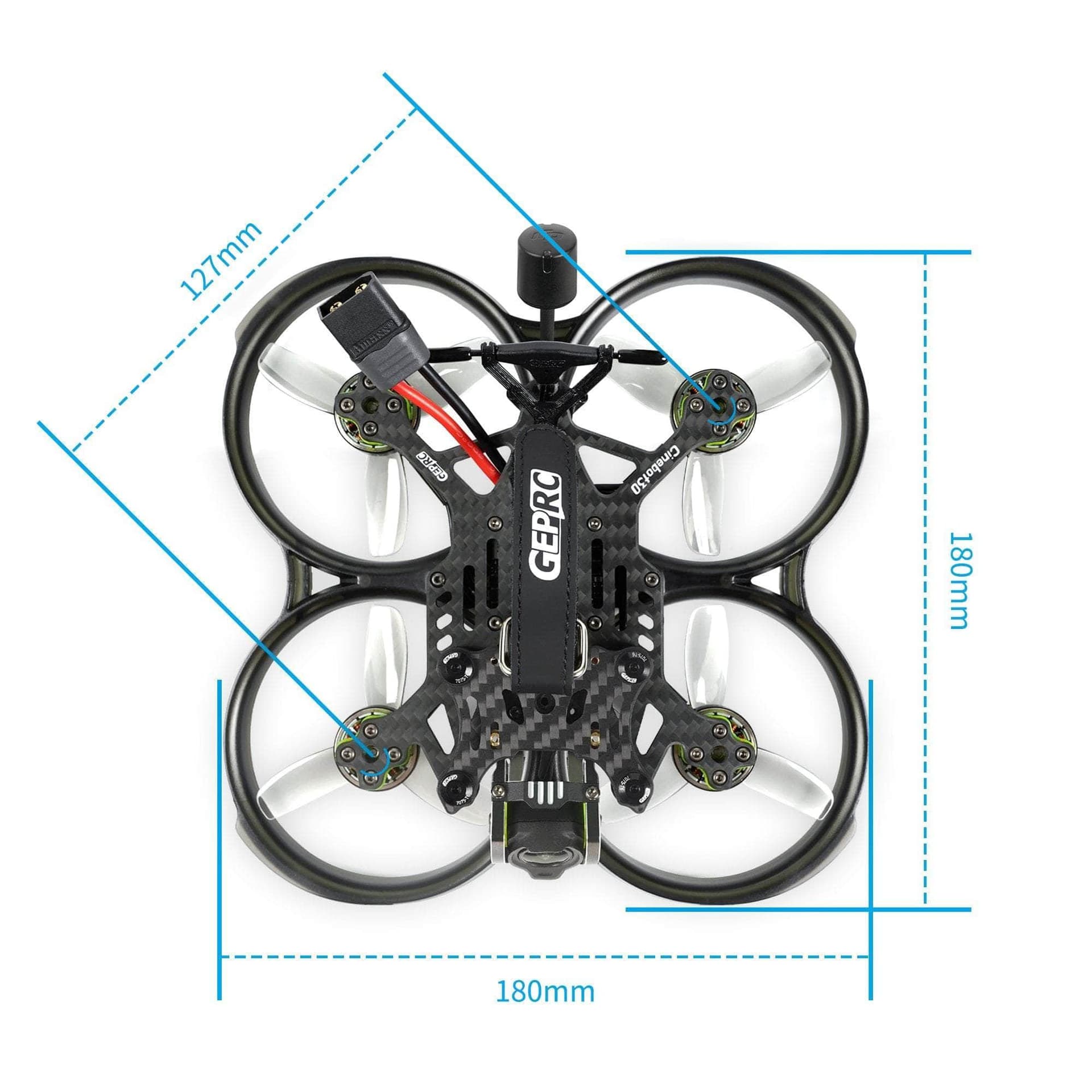 GEPRC BNF Cinebot30 HD 3" 6S Cinewhoop w/ DJI O3 Air Unit - ELRS 2.4GHz for fpv drones 6