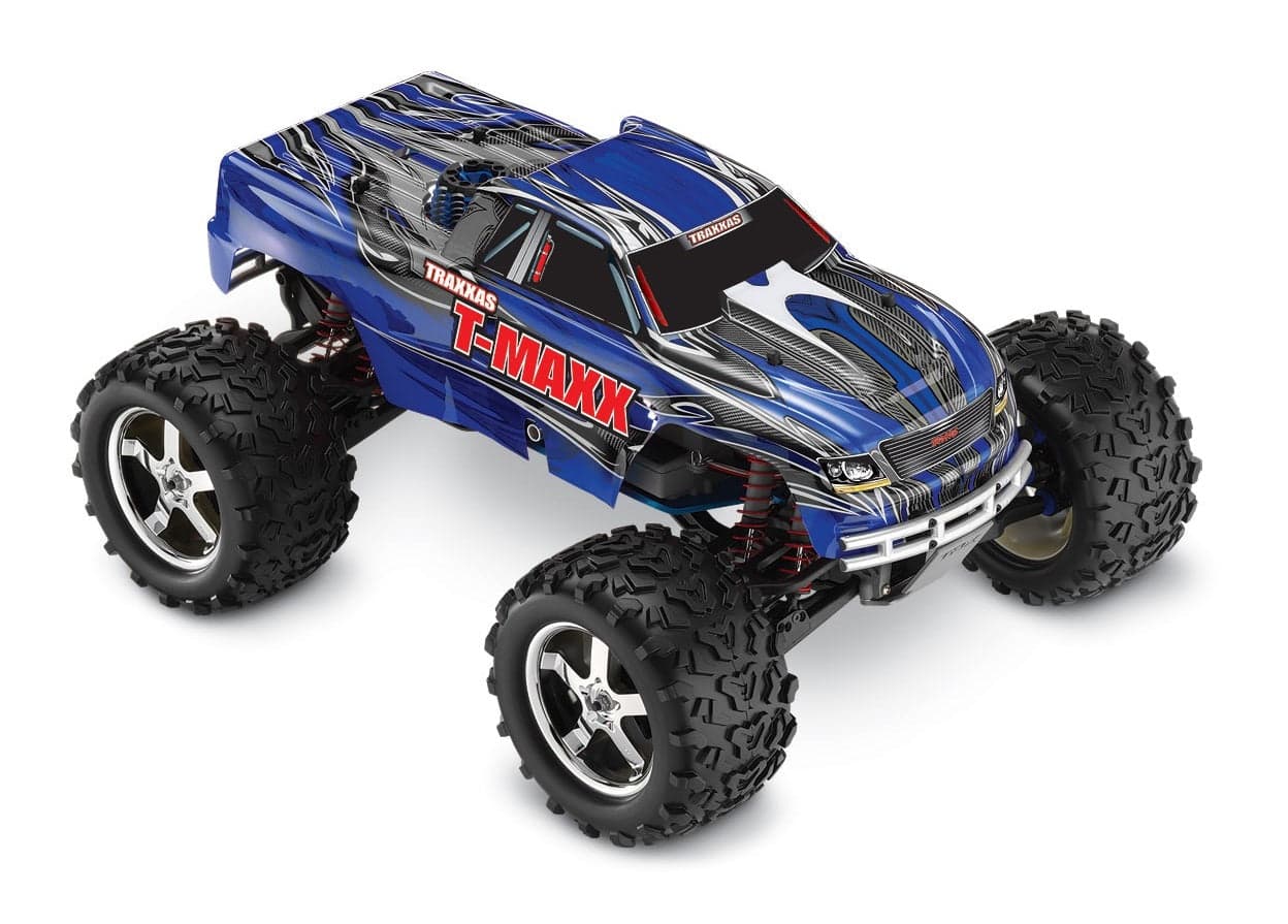 Traxxas T-Maxx 3.3 4WD RTR Nitro Monster Truck Blue for fpv drones
