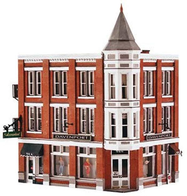 Woodland Scenics BR5847 O Davenport Department Store Structure Built-&-Ready for fpv drones