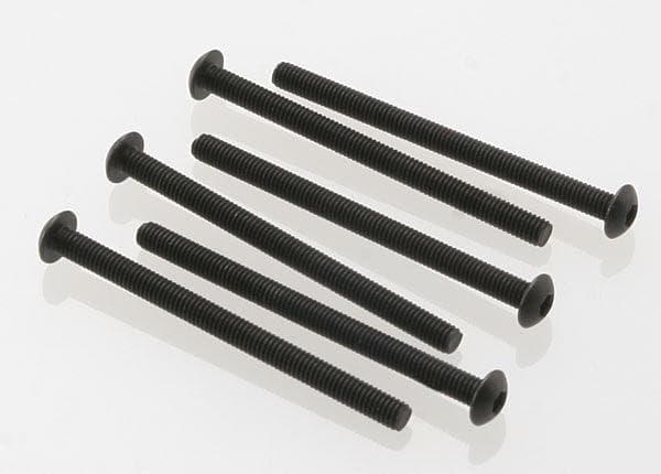 Traxxas 2592 Screws 3x40mm Button-Head Machine Hex Drive (6) for fpv drones