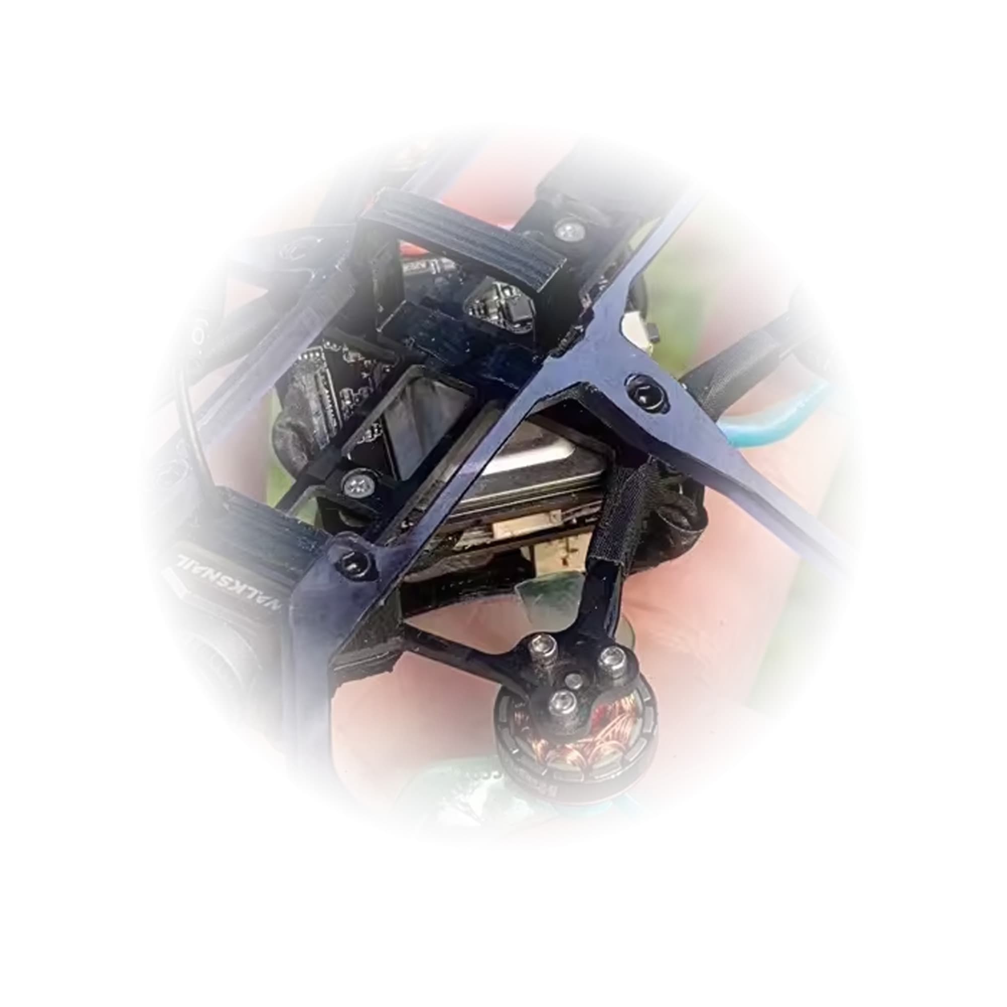 AstroRC CarbonFly75 1.6 inch TinyWhoop Mini Quadcopter Frame