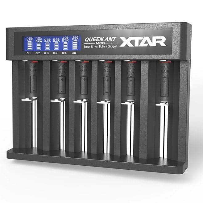 XTAR Queen Ant MC6 Li-Ion Charger for fpv drones