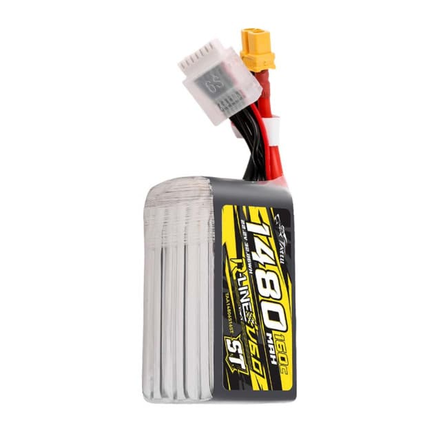 Tattu R-Line 1480mAh 6S 160C 6S ST Lipo battery for drones for fpv drones 3