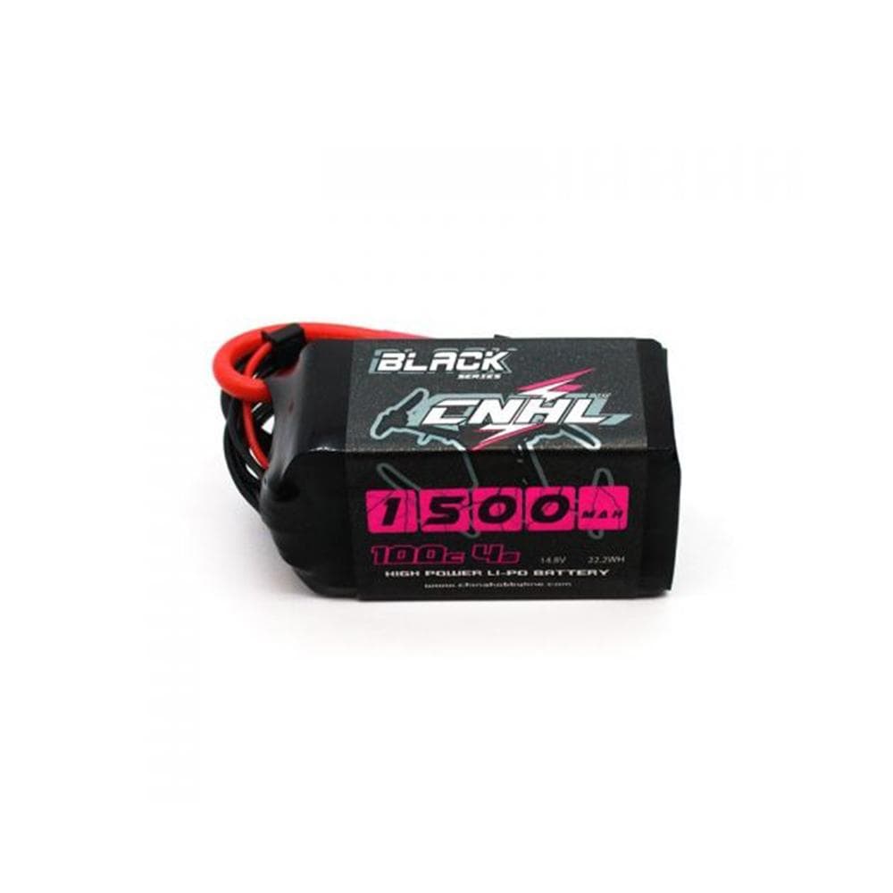 CNHL Black Series 14.8V 4S 1500mAh 100C LiPo Battery - XT60 for fpv drones 1