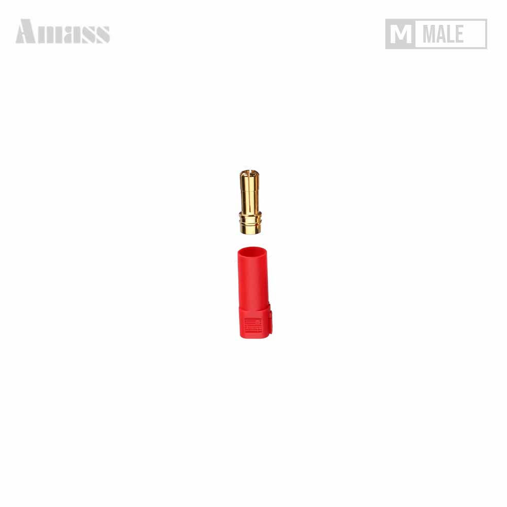 XT150 Connector (ROOD) - MALE - 1 STUK for fpv drones