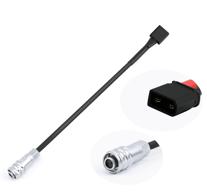 XT30U-Male to BMPCC 4K/6K Power Cable 150mm for fpv drones 1