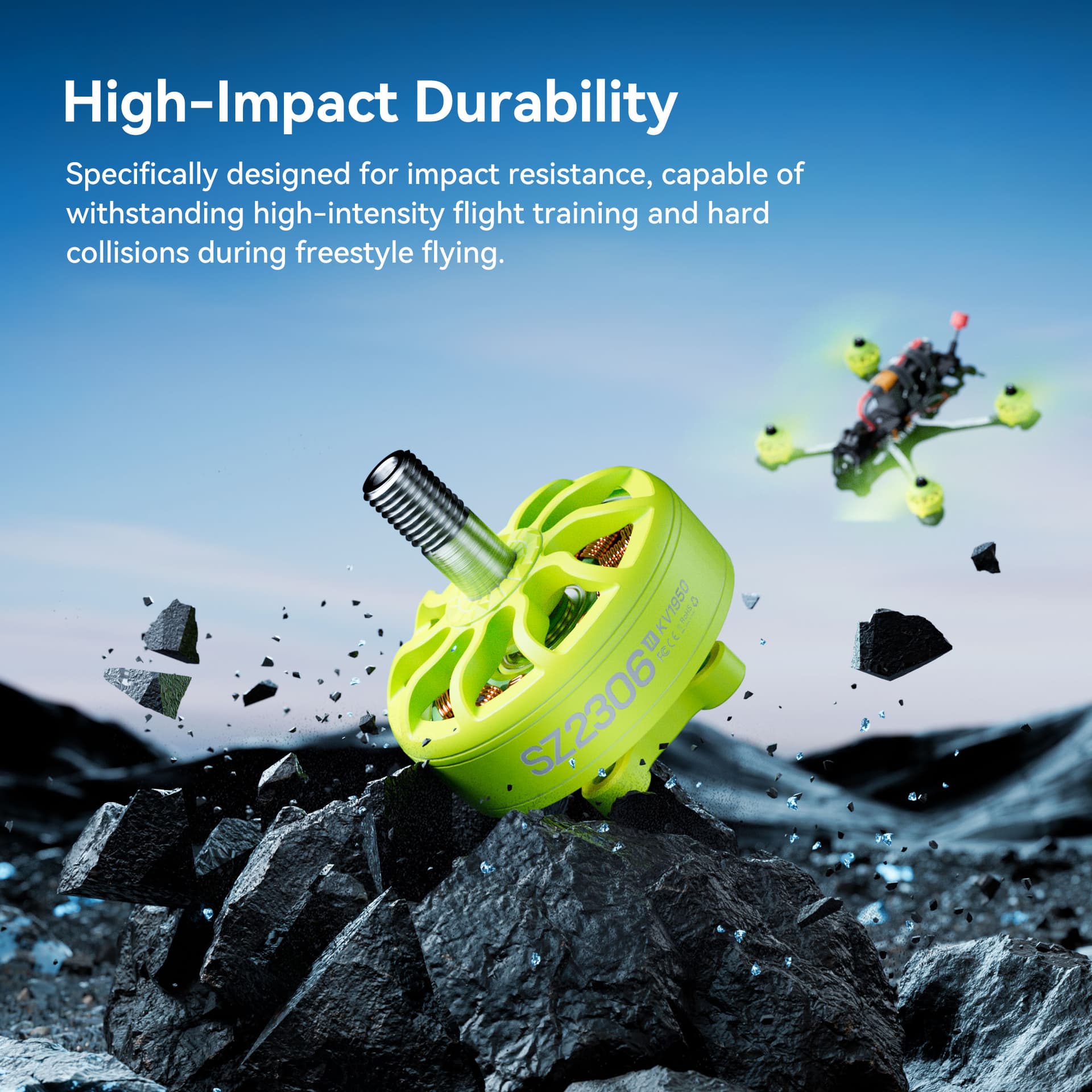MEPS SZ2306 V2 Motor for 5 Inch Freestyle Drone 1750KV/1950KV/2450KV for fpv drones 46