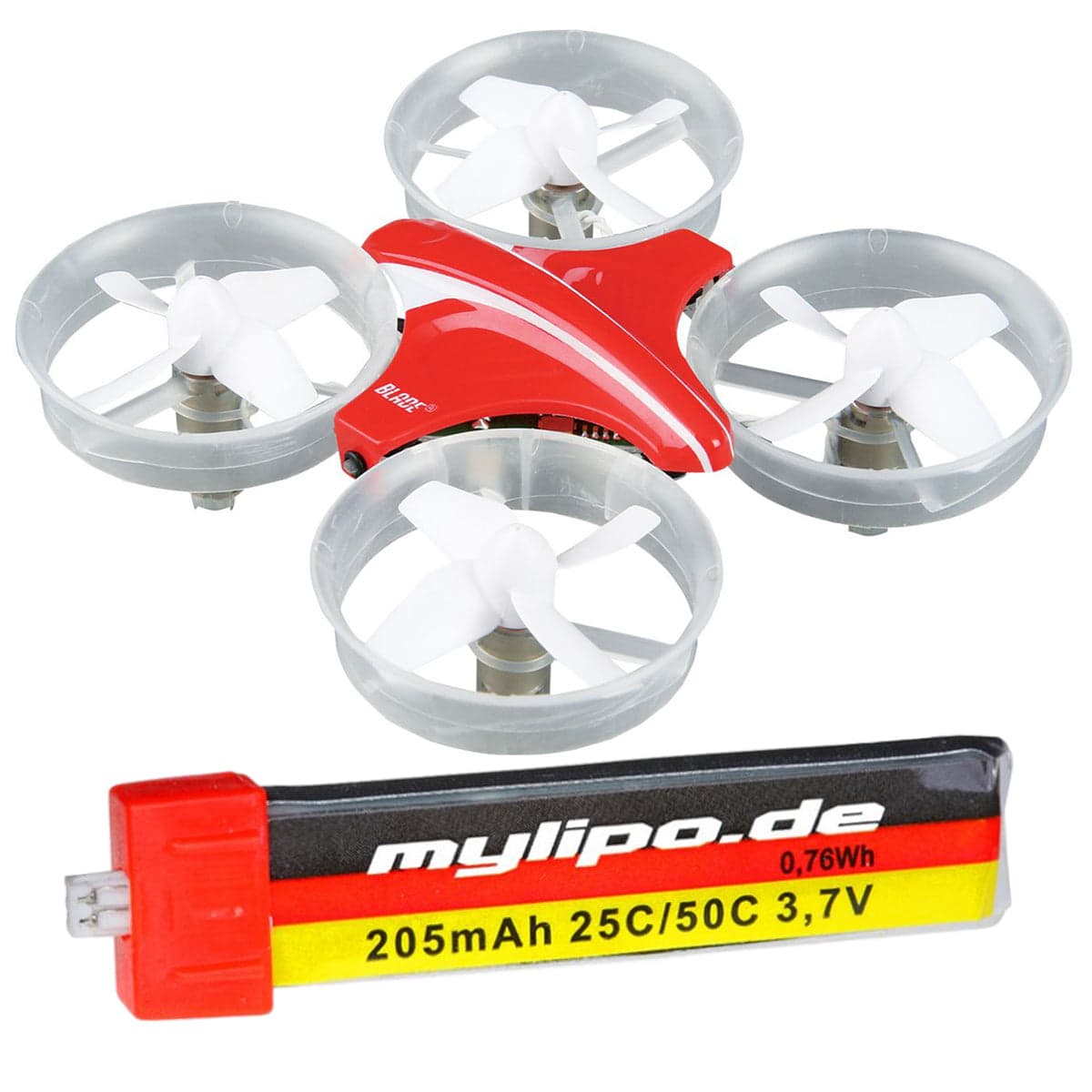 upgrade battery 205mah for Blade Inductrix (BLH8700, BLH8780) by MMW [DG] for fpv drones 1