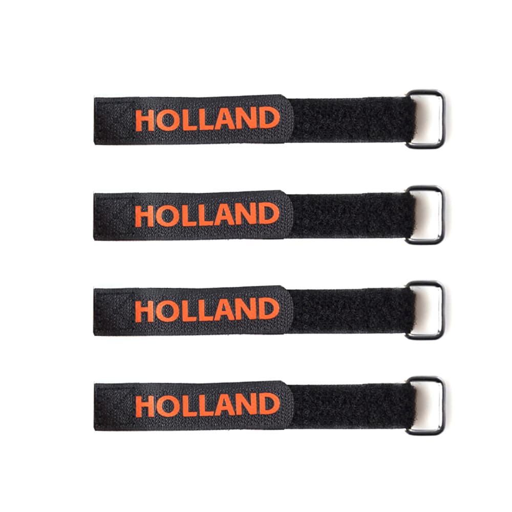 HOLLAND LiPo Strap - 23.5 cm - 4-PACK for fpv drones