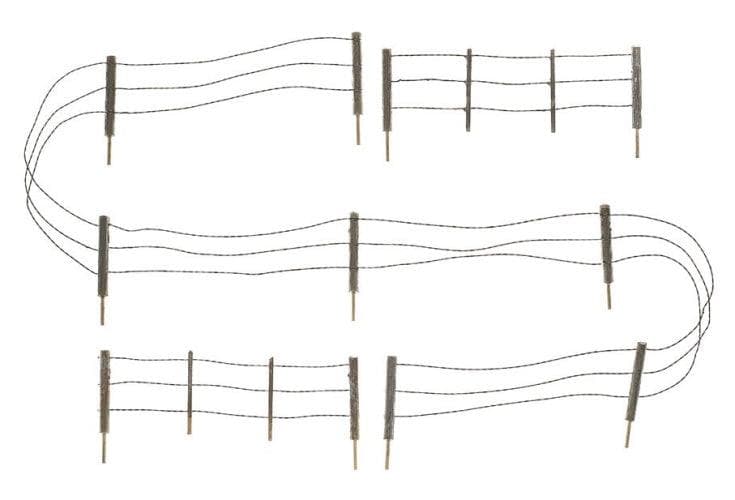 Woodland Scenics A2990 N Scale Barbed Wire Fence for fpv drones 3