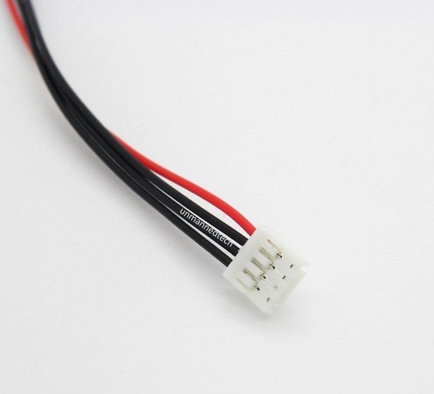 Male JST GH1.25 4 pin connectors to DF13 4pin - Pack of 5 for fpv drones 4