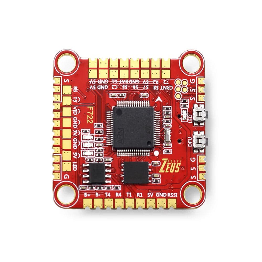 HGLRC Zeus F760 Stack - F722 FC + 60A 30*30 BL32 3-6S 4-in-1 ESC for fpv drones 4