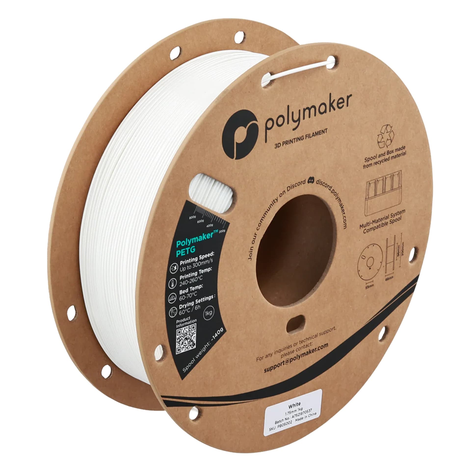 Polymaker PETG High Speed 1.75mm Filament 1kg for fpv drones 7