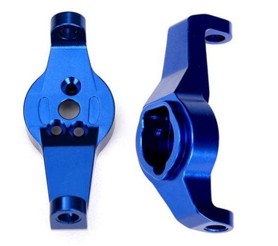 Traxxas 8232X Caster Blocks 6061-T6 Aluminum (Blue-Anodized) TRX-4 for fpv drones