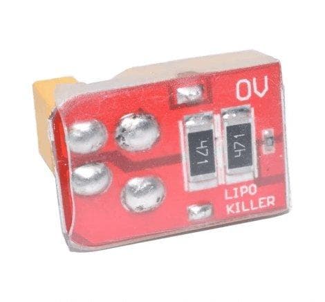 JHEMCU Zero Volt Lipo Killer XT60 and XT30 Connectors for fpv drones 1