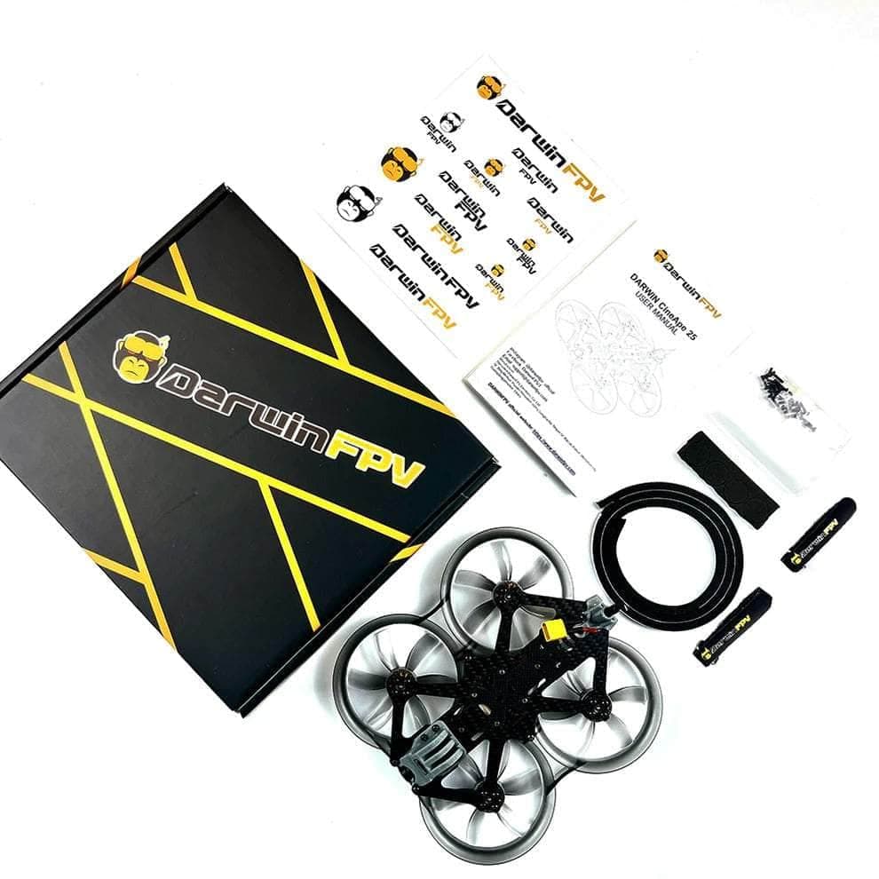 DarwinFPV BNF CineApe25 4S Analog 2.5" Cinewhoop Quad - Choose Your Receiver for fpv drones 7