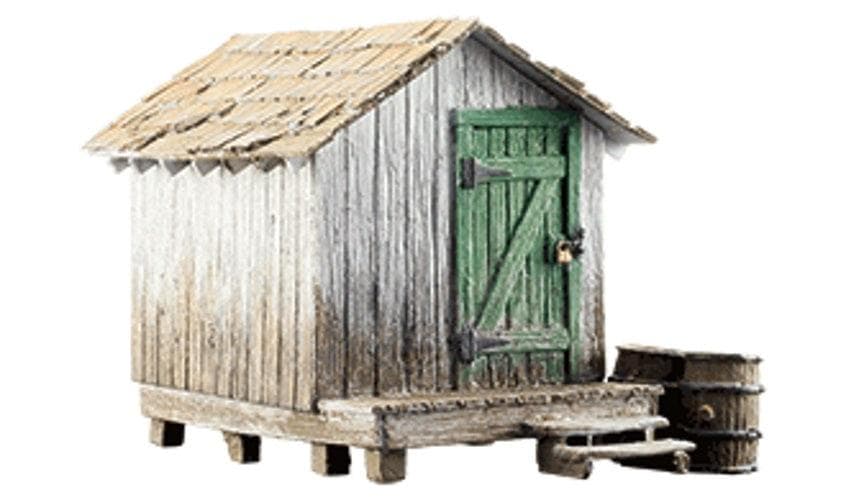 Woodland Scenics BR4948 N Scale Wood Shack for fpv drones