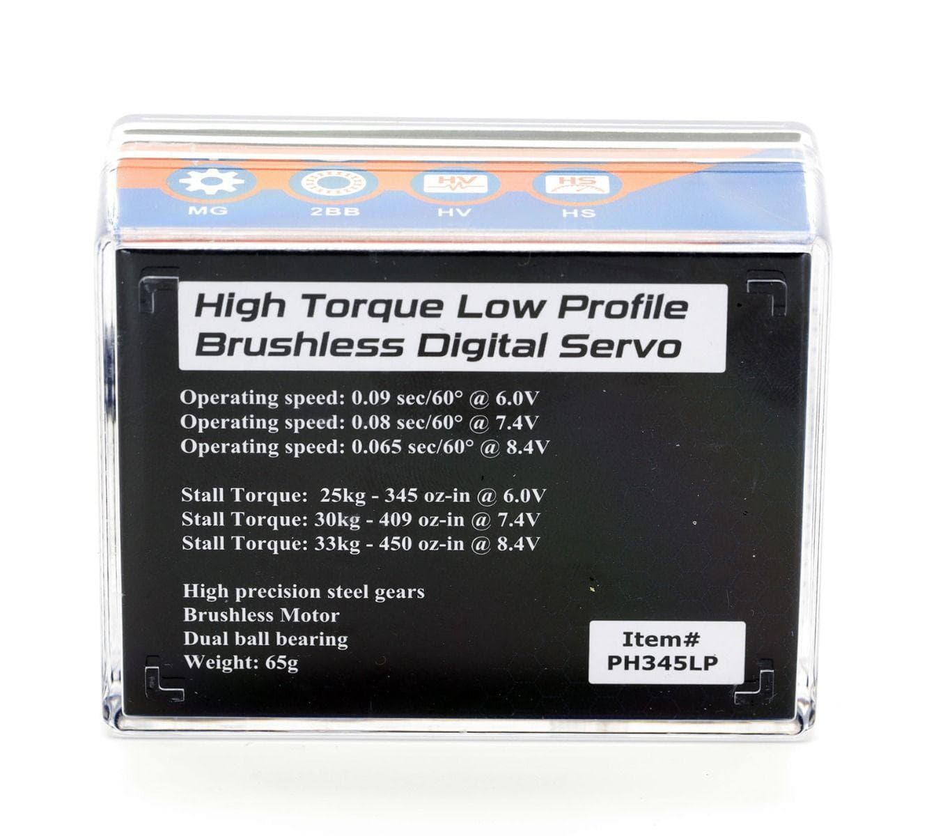 Powerhobby 345LP Low Profile High Torque / Voltage Servo WP : Vanquish Phoenix for fpv drones 4