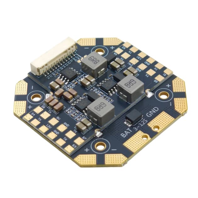HGLRC PDB V2 4x100A 12S power distribution board for fpv drones 4