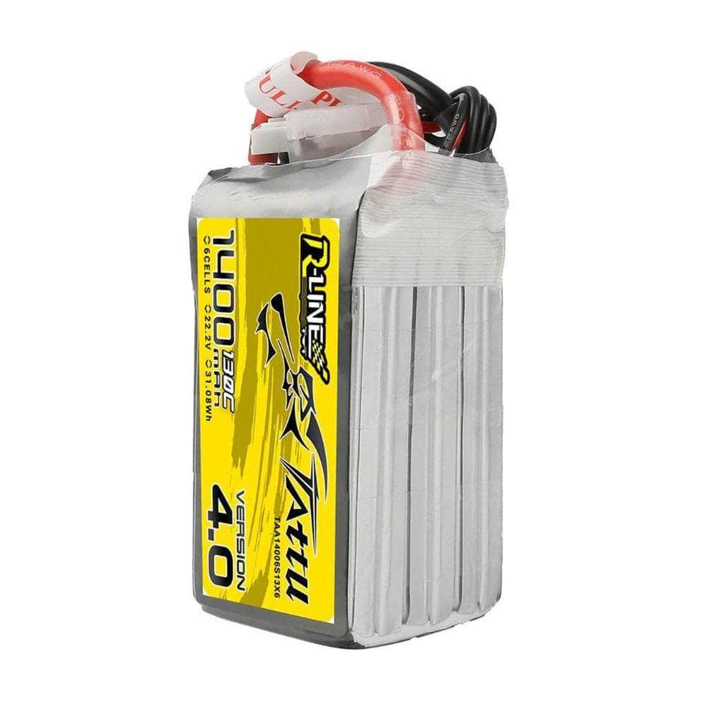 Tattu R-Line Version 4.0 22.2V 6S 1400mAh 130C LiPo Battery - XT60 for fpv drones 2