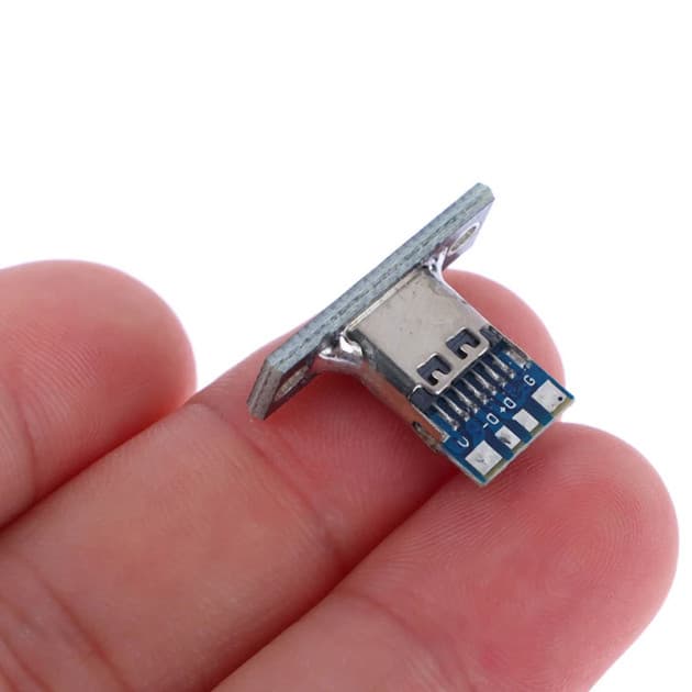 USB-C connector with flange (10pcs) for fpv drones 7