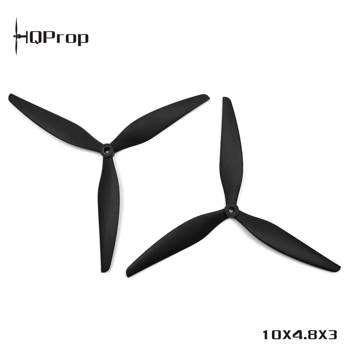 HQ MacroQuad Prop 10X4.8X3(2CW+2CCW) Schwarz - Glasfaserverstärktes Nylon