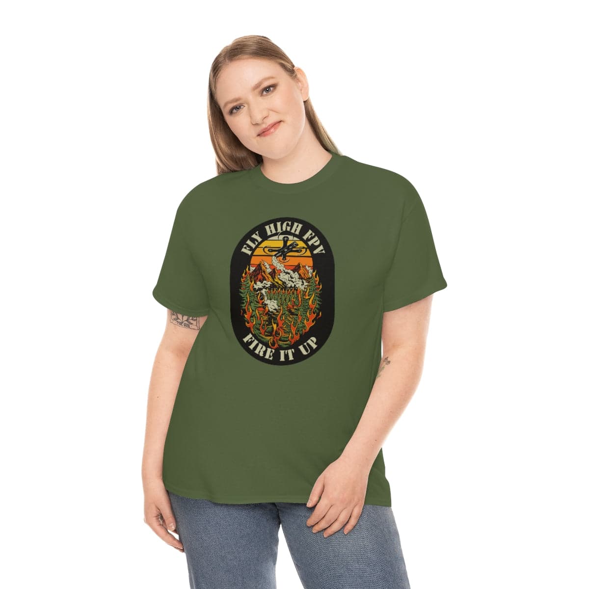 Fire it Up - T-Shirt for fpv drones 71