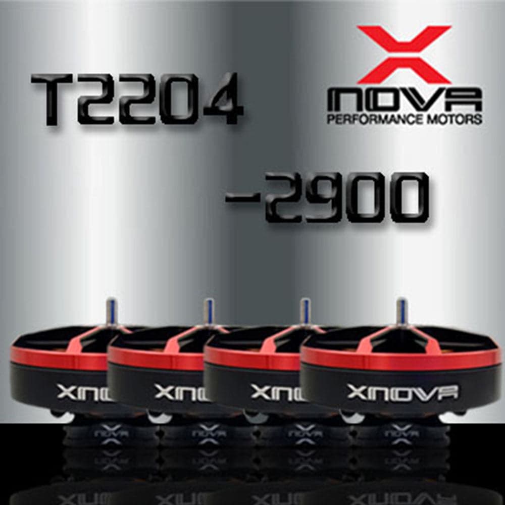 XNova T2204 FPV Racing Series Motor - 2900KV - 4PCS for fpv drones