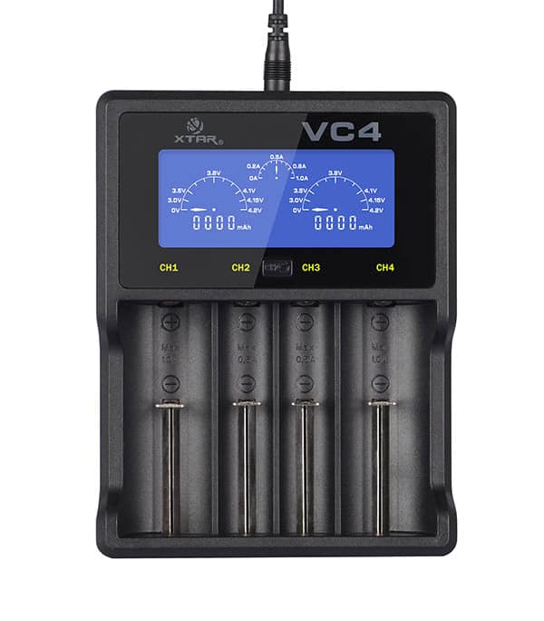 XTAR VC4 Dual-Chemistry Charger for fpv drones
