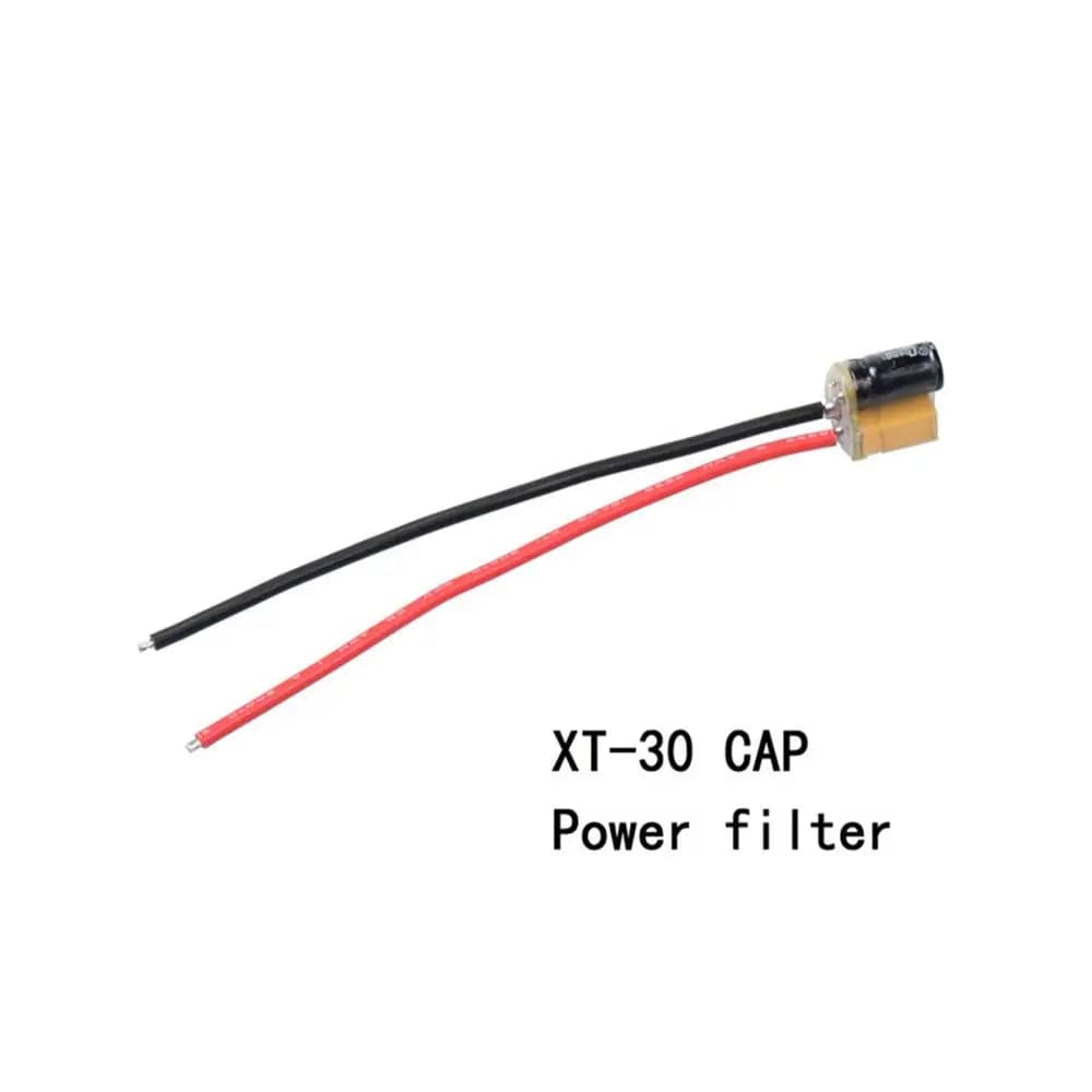 XT30-CAP Filter Silicone Wire 2 S-6S 220UF 25V for fpv drones 1