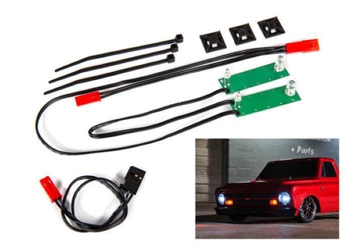 Traxxas 9496 Led Light Set Front (White) Drag Slash for fpv drones