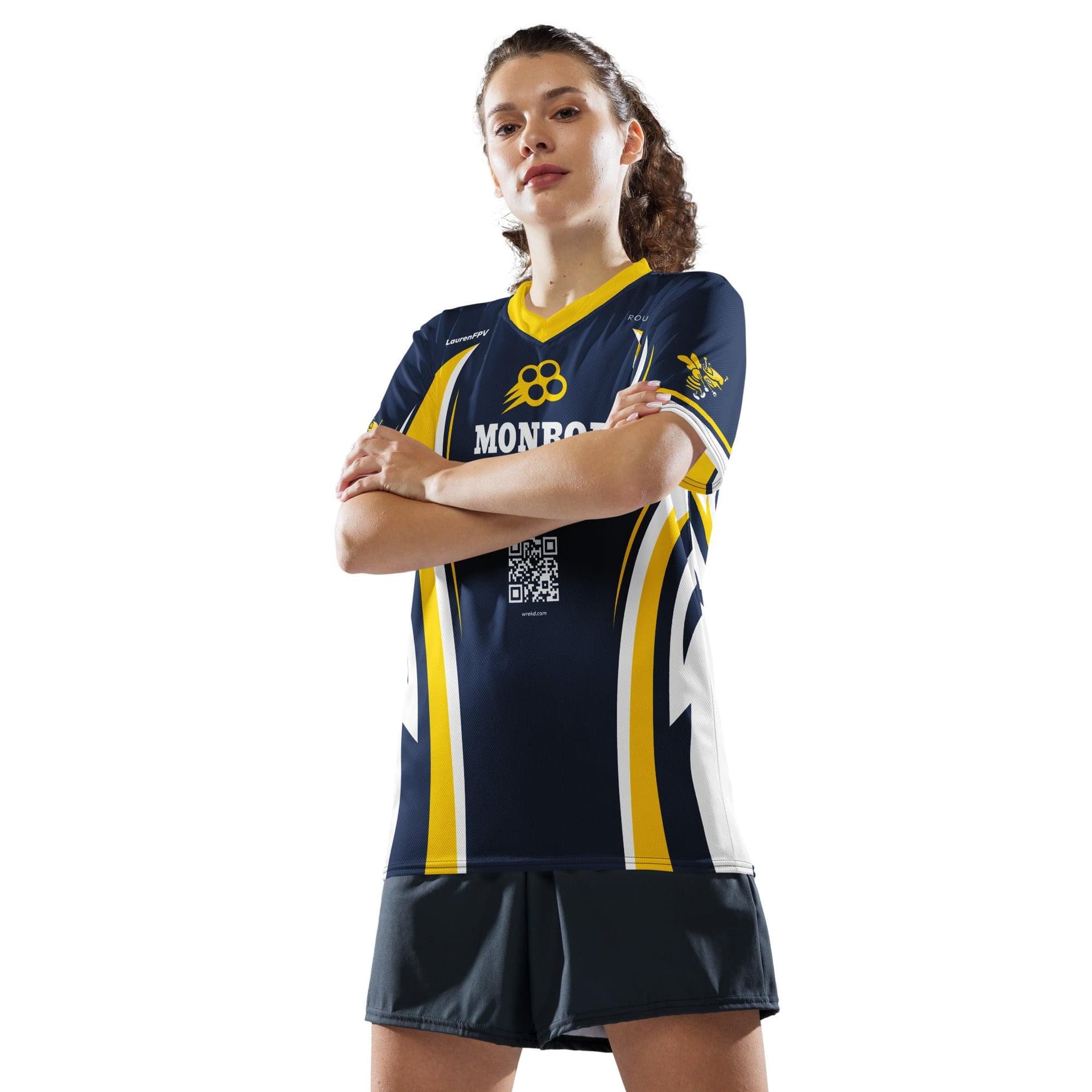 2024 Team Pilot Jersey - WREKD / LaurenFPV / Monroe Alt for fpv drones 5