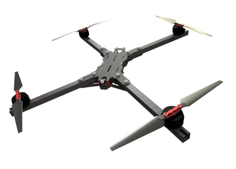 TBS Source X Racing Quad Frame for fpv drones 2