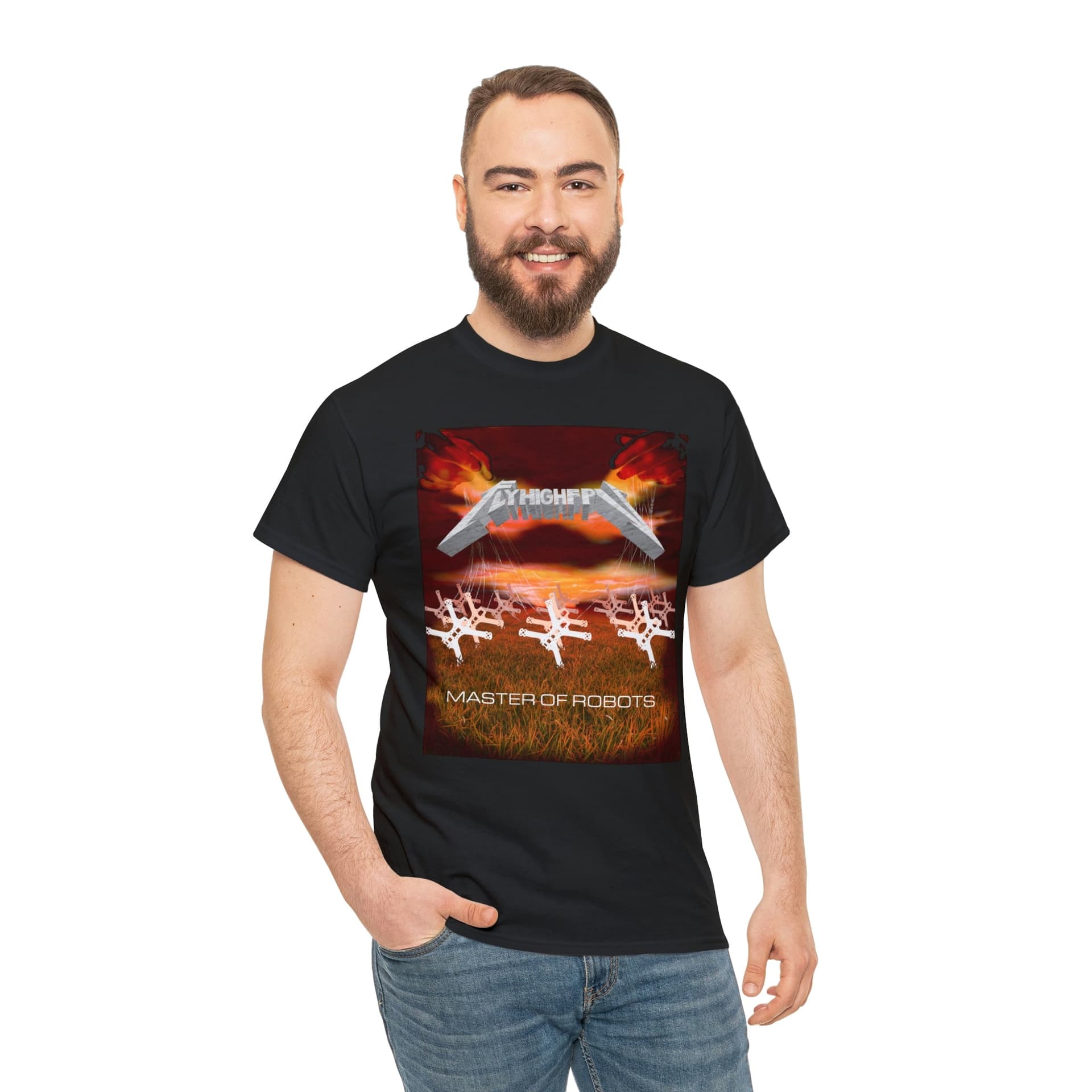 Master of Robots - T-Shirt for fpv drones 5