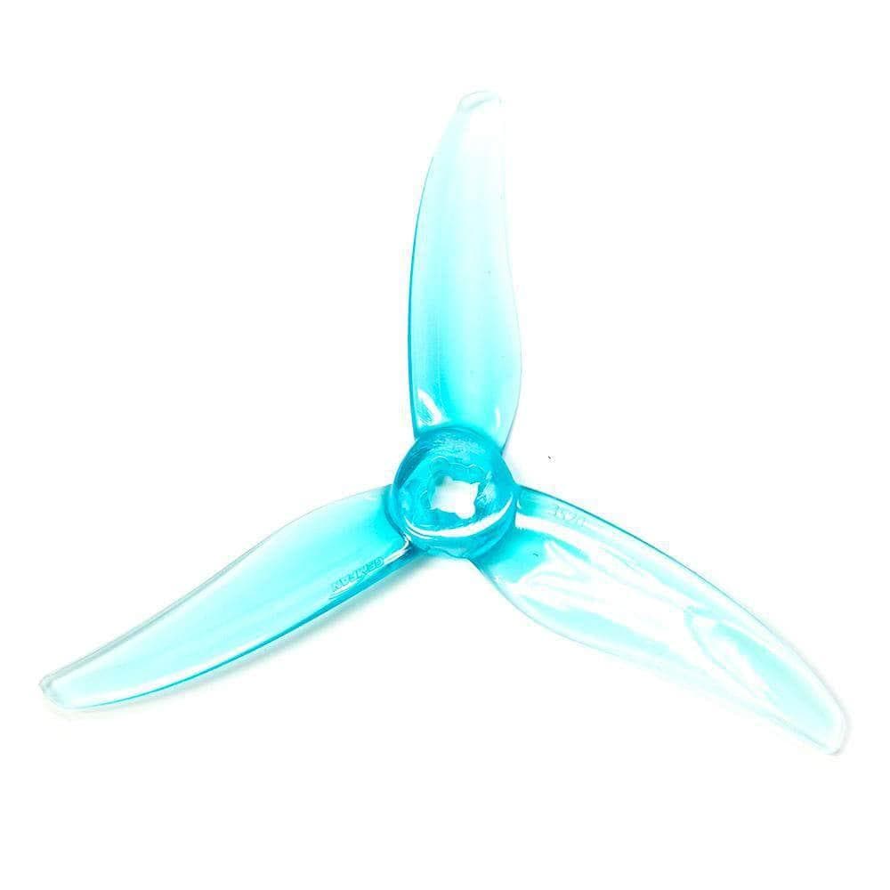 Gemfan Hurricane 3520-3 / 3.5" Tri-Blade FPV Drone Props for 5mm / 1.5mm Shaft T-Mounted w/ Adapter (4 Pack) - Choose Color for fpv drones 7