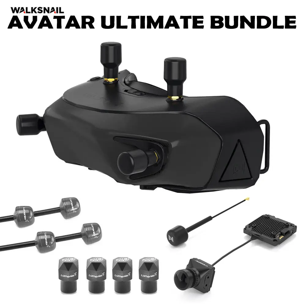 Walksnail Avatar Digital HD FPV Goggles Ultimate Bundle - 14 for fpv drones 1