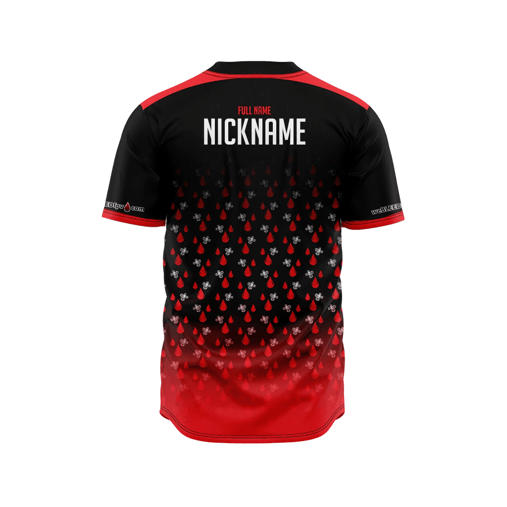 weBLEEDfpv Team BASEBALL Jerseys for fpv drones 1