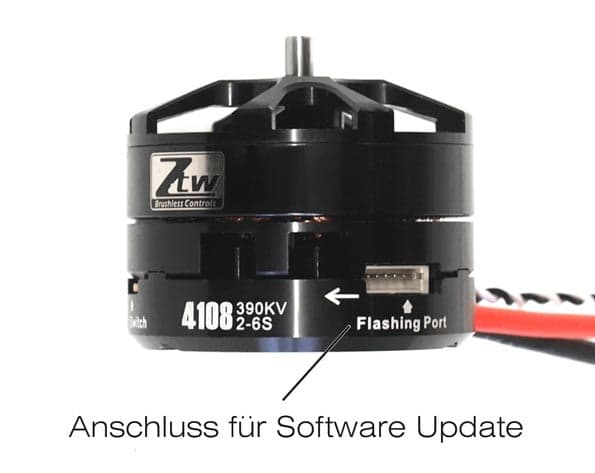 ZTW4108 - 390KV with integrated ESC for fpv drones 1