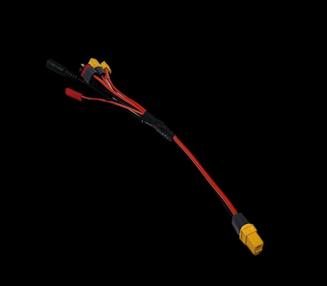 XT60 to XT60 XT30 DC5.5 T-Plug Charger Adapter Cable for fpv drones 1