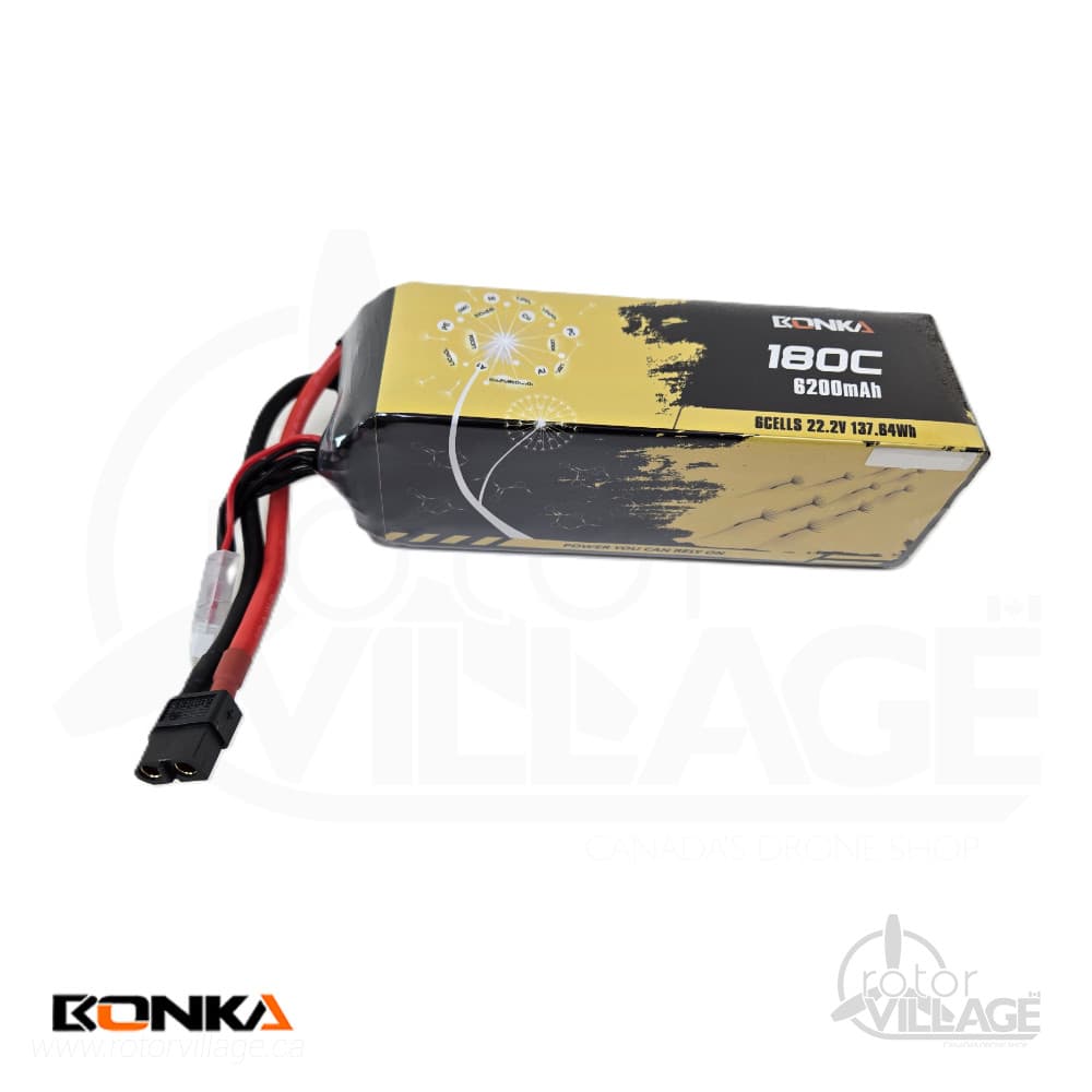 BONKA HEIM 6200mAh 6S 180C - XT60 for fpv drones 1