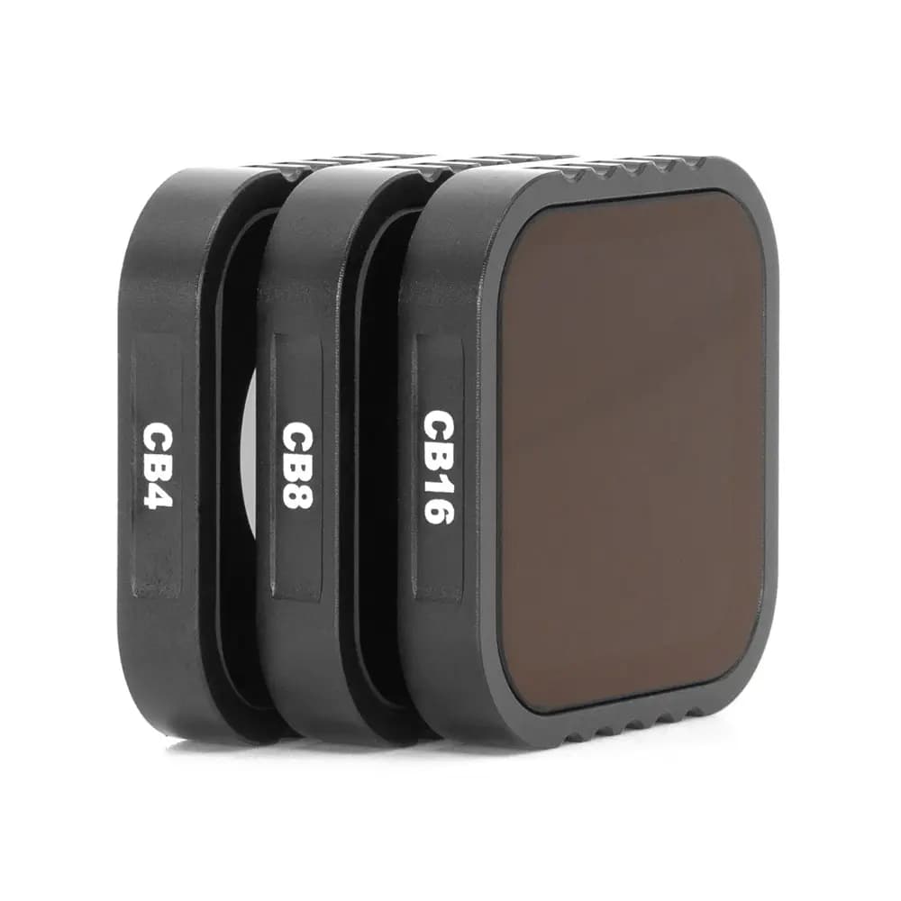 Camera Butter Twist-On GoPro ND Filter Set- ND4/ND8/ND16 - 2.5 for fpv drones 1