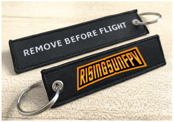 Remove Before Flight - Keychain for fpv drones