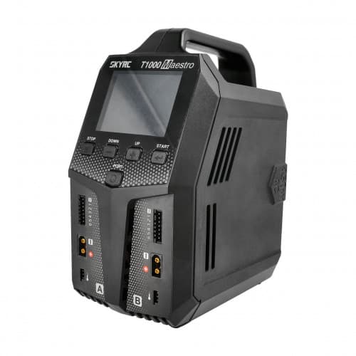 SkyRC T1000 450W/1000W Dual AC/DC Battery Charger for fpv drones