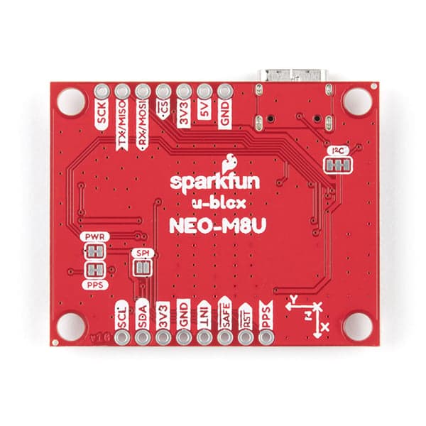 SparkFun GPS Dead Reckoning Breakout - NEO-M8U (Qwiic) for fpv drones 7